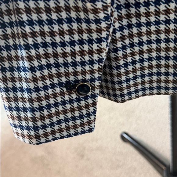Ann Taylor Factory Checkered Women's Blazer - Picture 2 of 5